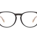 Black Full Rim Round Eyeglasses P133