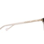 Black Full Rim Round Eyeglasses P133 - Image 3