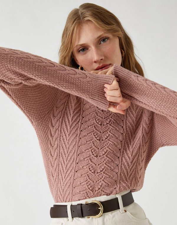 Knitted Detailed Sweater