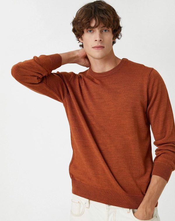 Gray Knitwear Sweater Crew Neck - Image 2