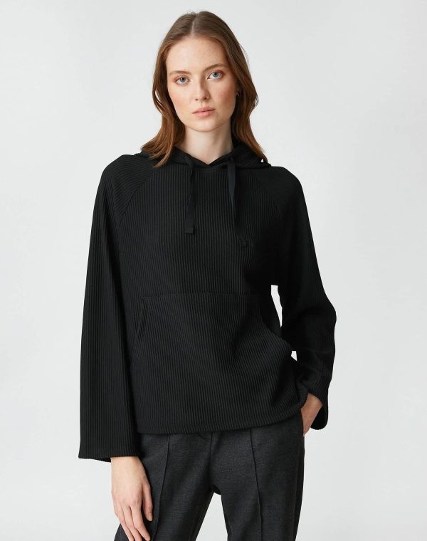 Hooded Sweatshirt With Kangaroo Pocket - Image 3