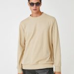Koton Sweatshirt - Beige - Regular Fit - Image 3